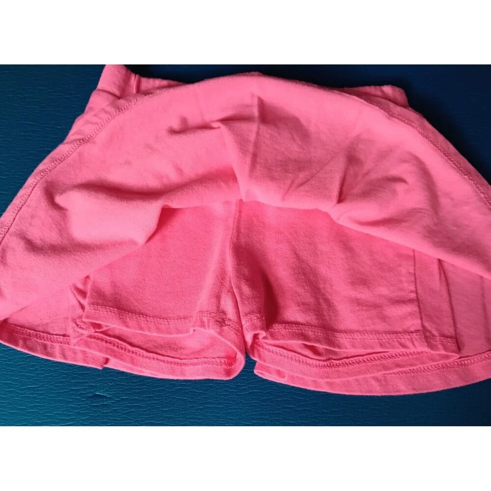 Skirt new girls The Childrens Place with attached shorts pink 18 to 24 months